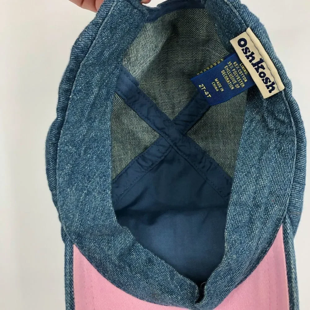 OSHKOSH 2T-4T Little Girls Embroidered Cap‎